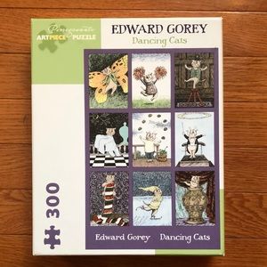 Edward Gorey Dancing Cats 300 piece puzzle